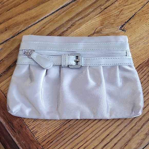 Dior Handbags - Dior Silver Beauty Pouch